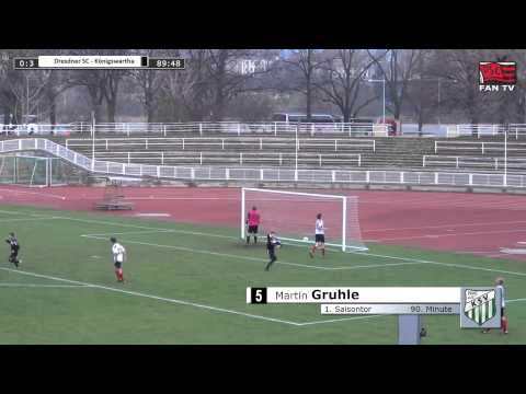 Tor: Dresdner SC 1898 0:3 Königswarthaer SV