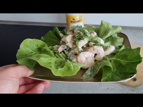 Skagenröra -- Classic Swedish Shrimp or Prawn Salad