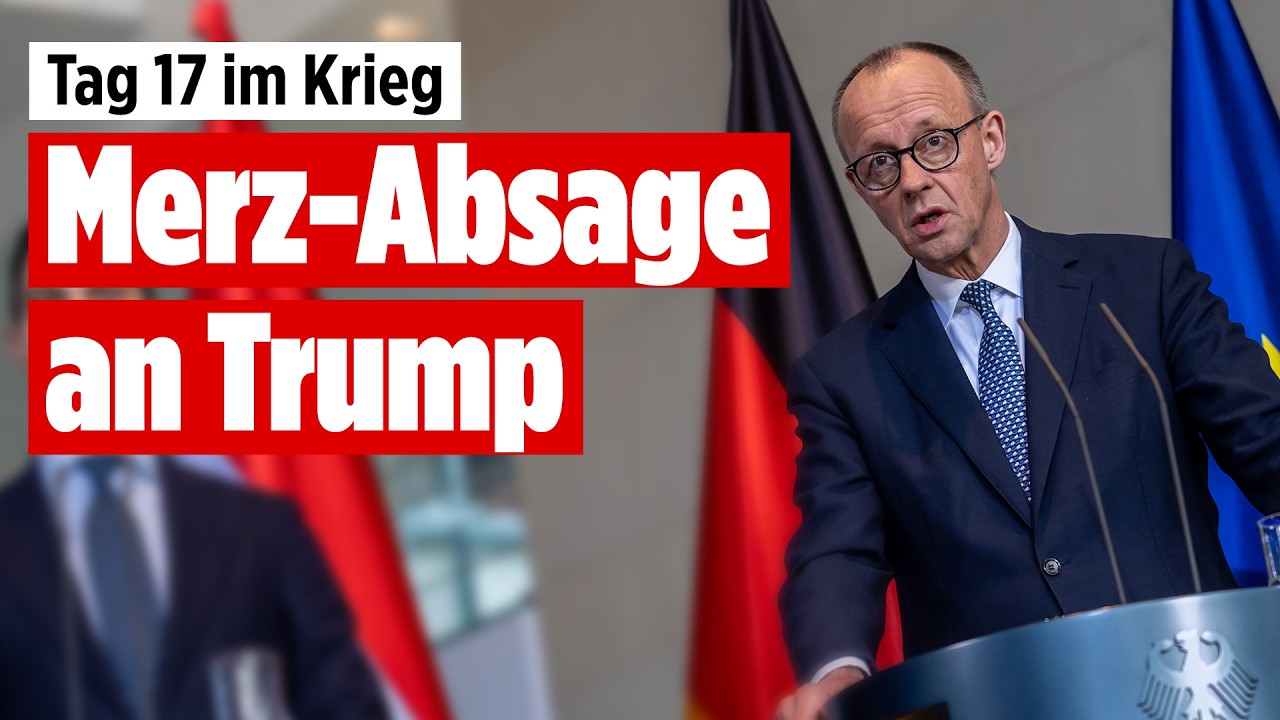 NAHOST-KRIEG TAG 17: Israel greift Hisbollah an – Streit um Straße von Hormus eskaliert