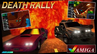 Death Rally - New Amiga Game #amiga #commodoreamiga #amiga500