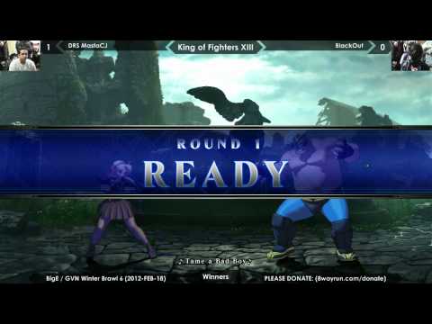 Winter Brawl 6 - KOF13 W - DRS MastaCJ VS BlackOut