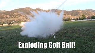 What's inside an Exploding Golf Ball?