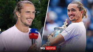‘I FORGOT about the score!’ 🤣 | Alexander Zverev on not realising he’d won the US Open