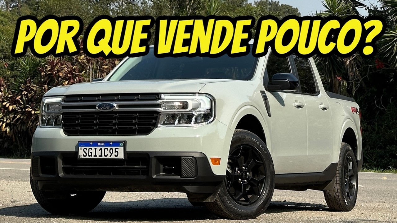 Ford Maverick 2024 - POR QUE VENDE POUCO? MELHOR QUE RAMPAGE E FIAT TORO?