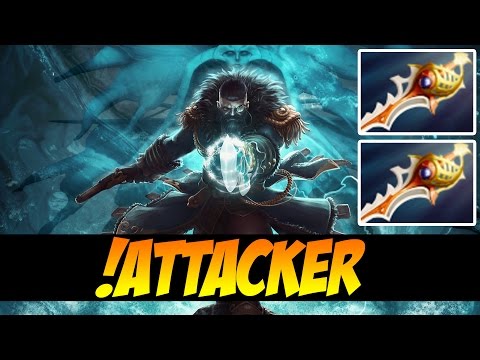 THE BEST KUNKKA IN THE WORLD WITH 2 DIVINES - !Attacker - Dota 2