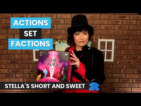 Planet Fulcrum Board Game - Stella's Short and Sweet. A Kickstarter Preview
