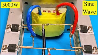how to make Power Inverters 5000W , sine wave ,mosfet ,Banggood