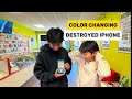 Color Changing And FIXING Destroyed IPhone