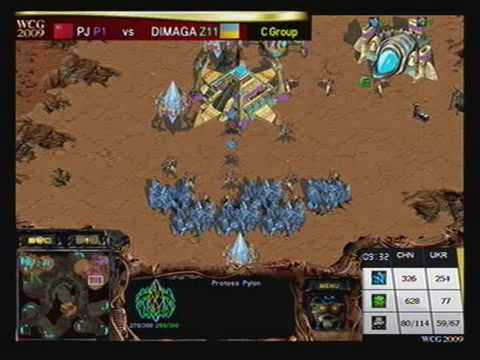 2009 WCG Grand Final Third day: StarCraft match: PJ vs DIMAGA