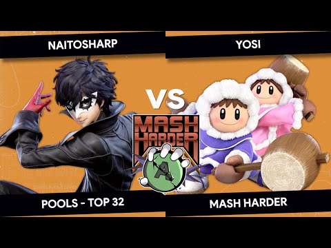 MASH HARDER - naitosharp (Joker) vs yosi (Ice Climbers) - Top 32