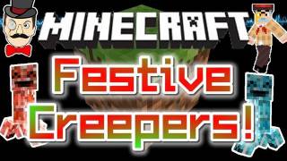 Minecraft Mods - ROCKET Creeper Mod ! Christmas Cheer ?!