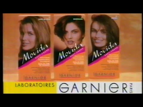 Laboratoires Garnier Movida advert - Broadcast 15th May 1996 ITV (UK)