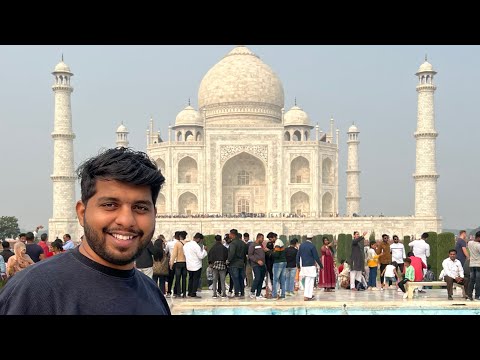 Visitando pela primeira vez o TAJ MAHAL e experimentando Agra Petha
