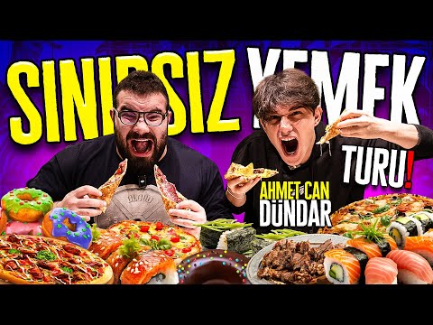 SINIRSIZ YEMEK TURU! @AhmetCanDündar