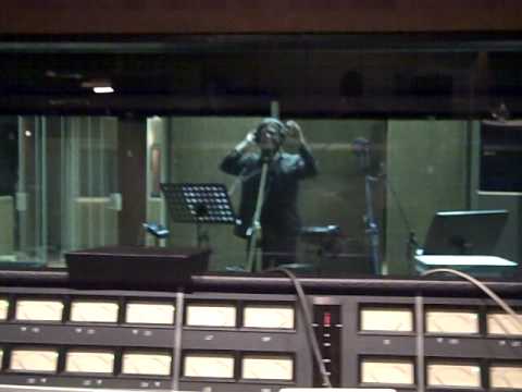 Steve Balsamo singing my song in Wisseloord studios!