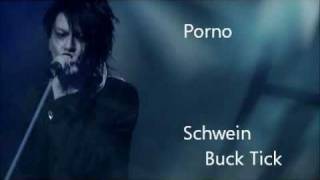 Schwein/Buck Tick- Porno (with lyrics)
