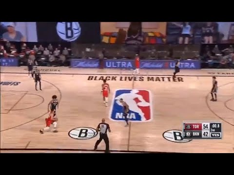 Fred VanVleet Hits Shot From BEYOND Half Court | Nets vs Raptors Game 2 | 2020 NBA Playoffs