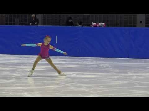12. Santa Claus Cup 2018: Lili Hartdegen (HUN) - FS Cubs Girls ISU 9 Free Skating