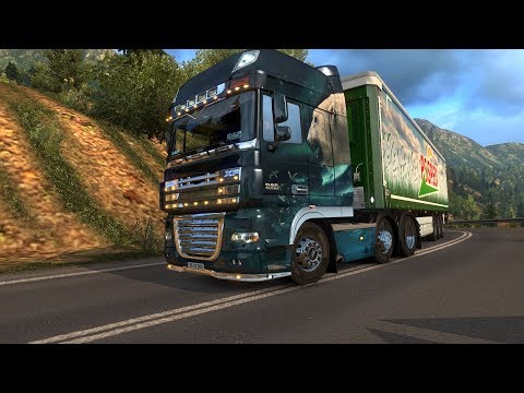 4/ ETS 2/ DAF XF105 Super Space/ Erzrum (TR) - Gence (AZ) / map of Turkey
