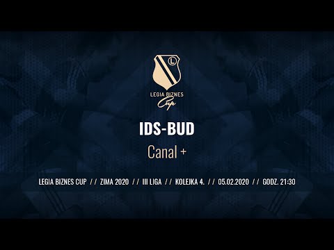 Skrót spotkania IDS-BUD - Canal+ ( Legia Biznes Cup Zima 2020 )