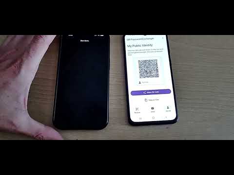 QR Password Exchanger video thumbnail