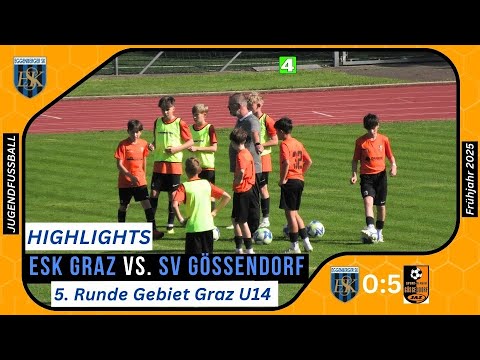 🟢 U14C ⚽️ ESK Graz 🆚 SV Gössendorf ⚽️10.05.2025