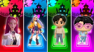 Haunted Castle Characters Battle Tiles Hop EDM Rush | V Gamer 👻