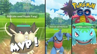 ALOLAN RATICATE IS GOOD! Pokemon GO Twilight Cup Great League PVP Battles