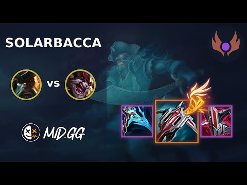 MID.GG: [ solarbacca ] Gangplank TOP vs Kled | NA MASTER | LOL Season 2025