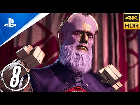 GUARDIANS OF THE GALAXY PS5 Walkthrough Gameplay PART 8 - MAIN CAMPAIGN [4K 60FPS HDR] No Commentary