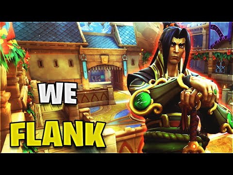 Carrying As A FLANK? | Zhin Paladins Ranked