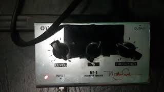 Video thumbnail for Teste pedal Yamaha NE-1 Parametric Equalizer by Danilo Wendel