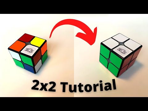 Solve the 2x2 Rubik's Cube in 8 minutes - 2x2 Magic Cube for beginners