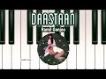 DAASTAAN - Ramil Ganjoo || PIANO (cover, notes, tutorial)