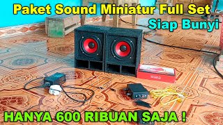 Download lagu REVIEW PAKET SOUND MINIATUR HANYA 600 RIBUAN SAJA ... mp3