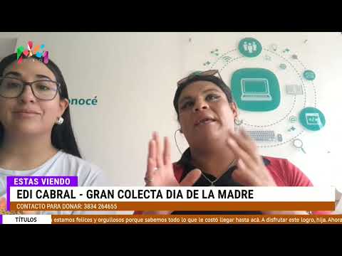 Valle Viejo realiza una Gran Colecta DIA DE LA MADRE y toda la info la brnda EDI CABRAL