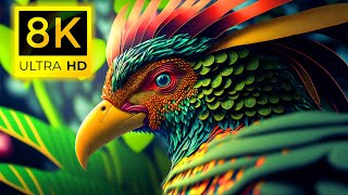 8K BIRDS - THE WORLD OF BIRDS in 8K ULTRA HD - The Special Collection of Birds 8K VIDEO ULTRA HD