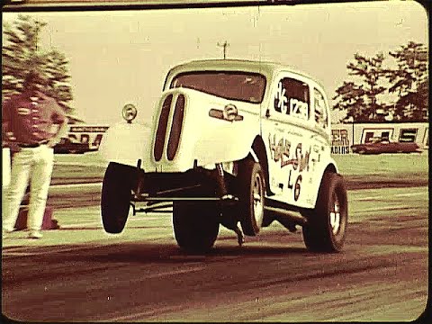 Drag Racing 1970. Split Second. NHRA World Finals at Amarillo Dragway