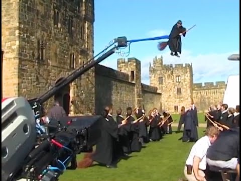 The First Flying Lesson | Behind The Scenes of Harry Potter