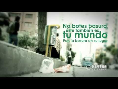 no botes basura – cuidado medio ambiente