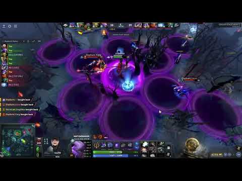 Matumbaman literally perma stunned for 25 seconds Dota 2 the international