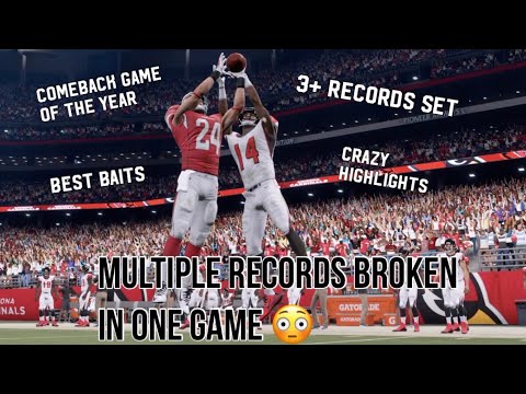 MULTIPLE NFL RECORDS BROKEN (MADDEN 20 CB CAREER MODE EP. 3)