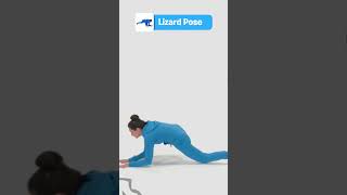 Lizard Pose (Utthan Pristhasana) 🦎 #yoga #shorts