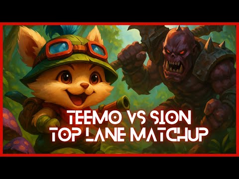 Teemo vs Sion: Size Doesn't Mean Anything 😏 (FULL GAME)