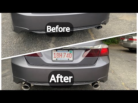 AFE Takeda Aftermarket Exhaust on the 2015 Honda Accord