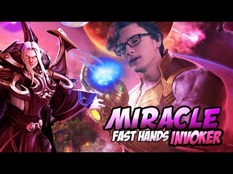 FAST HANDS COMBO CAST [Invoker] MIRACLE - Midas Exort Build