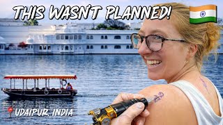 Udaipur in the Rain | Palaces, Scooters & a Tattoo I Didn’t Plan 🇮🇳