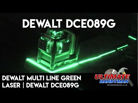 Dewalt Multi Line green Laser  | Dewalt DCE089G