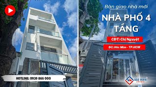 Nhà 4 Tầng | Thiết Kế Kiểu Này Không Lo Lỗi Thời
