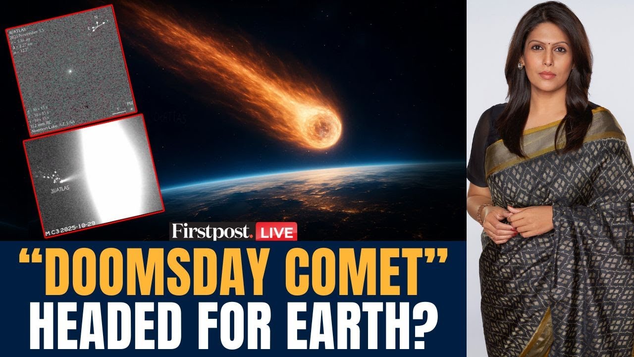 Comet 3I/ATLAS LIVE: "Doomsday" Comet 3I Atlas to Hit Earth? Elon Musk Comments | Palki Sharma